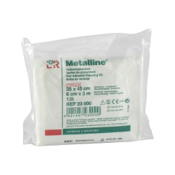 Metalline: obvazový balíček (krytí + obinadlo)