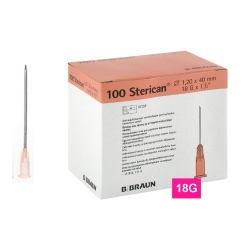 STERICAN 18G (1.2×40), SB, růžová (100 ks)