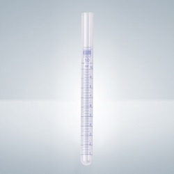 Zkumavka 10 ml, 14×170, s hubičkou, sklo, 10:0,1
