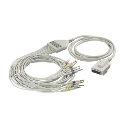 EKG kabel (BK2) vcelku, 10 svodů