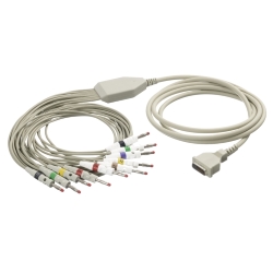 EKG kabel (MQ) vcelku, 10 svodů