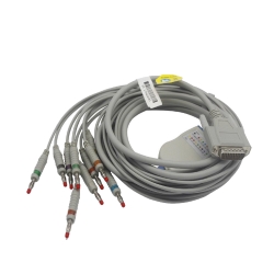 EKG kabel (ED) vcelku, 10 svodů