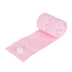 KTG / fetální pás (6×120 cm, růžový, knoflíkový)